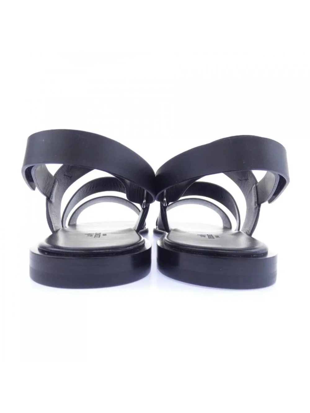 Hermes Maiki Sandals Black